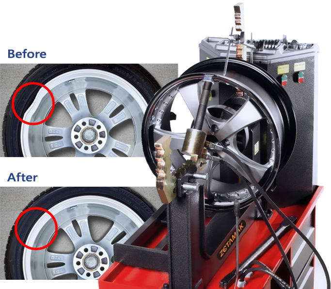 Straighten Rim Cracks